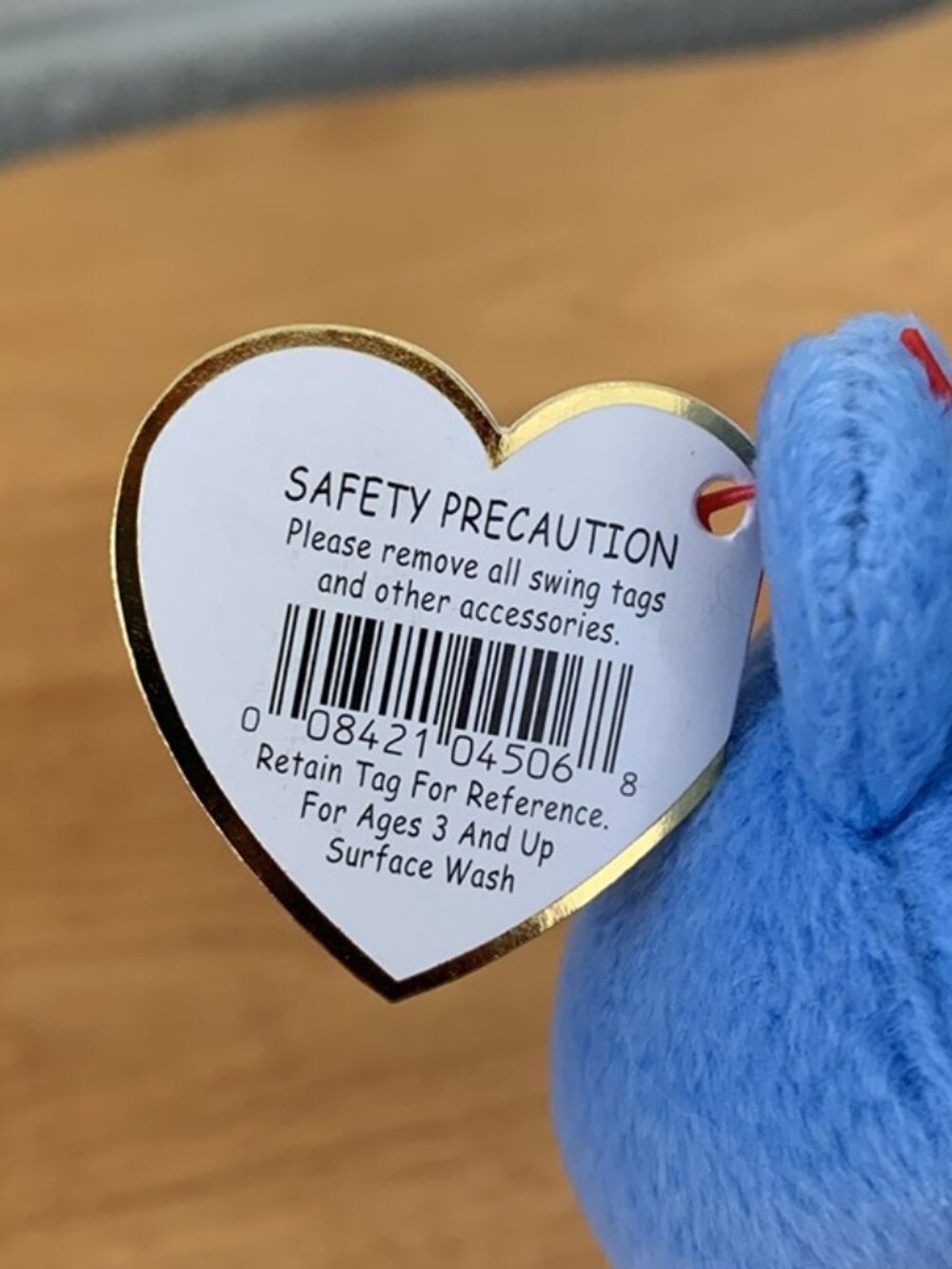 Ty Beanie Baby 9/11 Memorial 4506 America 2001 Patriotic Teddy Bear EUC - Picture 6 of 10